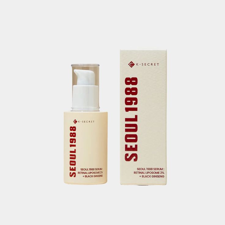 ksecret – seoul 1988 serum : retinal liposome 2 % + black ginseng