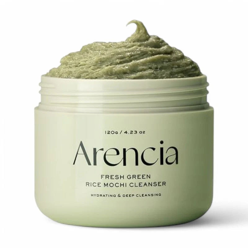 arencia fresh green rice mochi cleanser